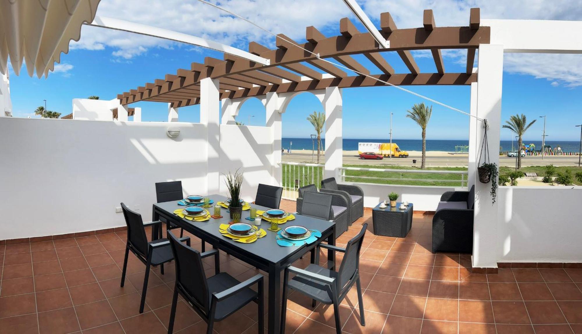 Casa Con Piscina, Mojacar Playa Apartment Ngoại thất bức ảnh
