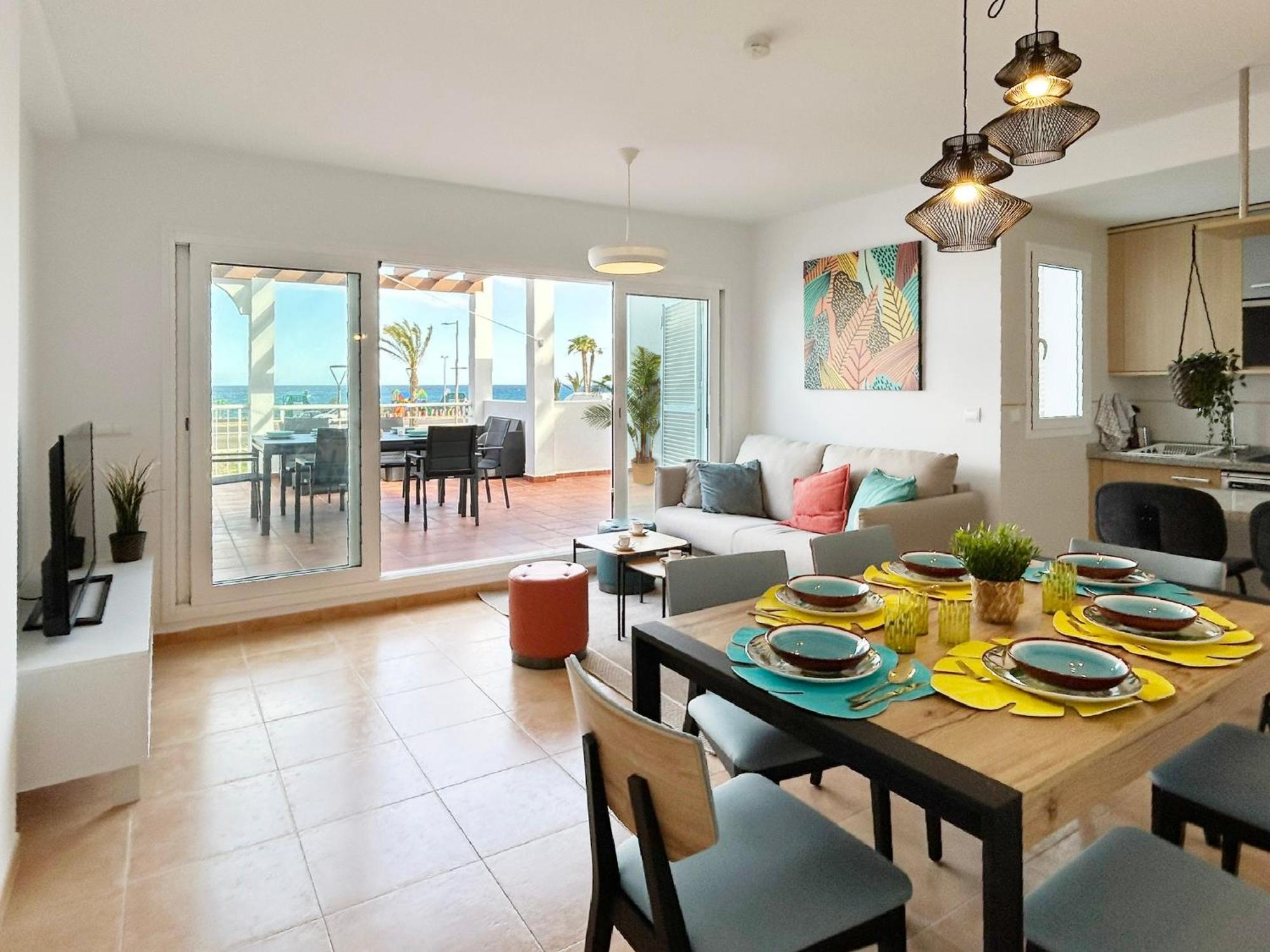 Casa Con Piscina, Mojacar Playa Apartment Ngoại thất bức ảnh
